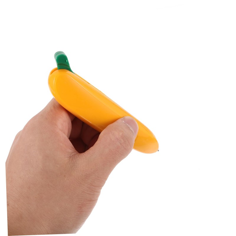 Operitacx 12pcs Banana Shape Ballpoint Pens Multi-function Writing Pens for