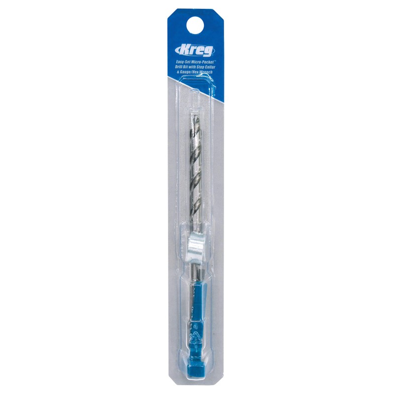 Kreg KPHA540 Micro Drill Bit & Stop Collar
