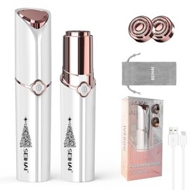 Facial Hair Removal for Women, SEIHAI Hair Removal Device, Face Razors for Women, Personal Care Products/Facial Hair Remover for Face, Lip, Chin, Included 2 x Replacement Heads