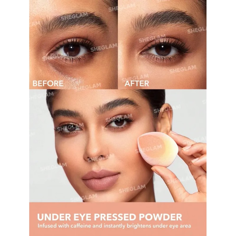 Polvos Rostro Y Ojos listos para Sheglam Instagram - Cocoa