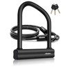 NDakter Bike Locks Heavy Duty Anti Theft, Bicycle U Lock