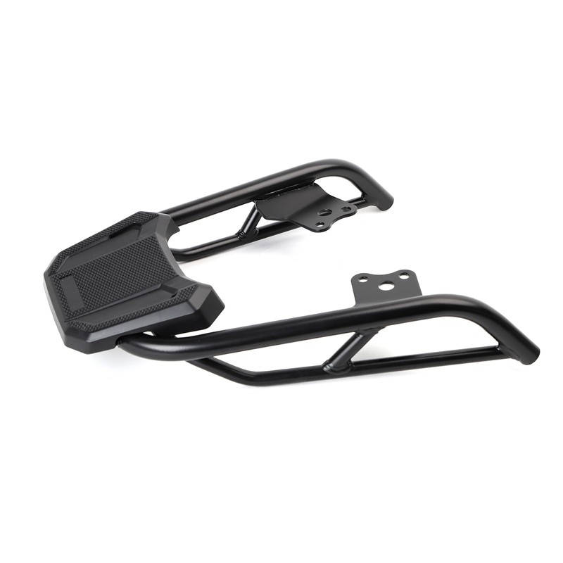 Mokuo Motorcycle Luggage Rack in Heavy Iron Material Compatible with