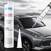 Durvol Auto Glass Urethane Windshield Adhesive Sealant (2-Pack Black) High