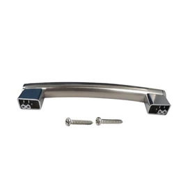 WB15X26821 PD00043395 Door Handle Compatible with GE Microwave Oven JVM7195EK3ES, JVM7195FL1DS, JVM7195SK1SS, JVM7195SK2SS, JVM7195SK3SS