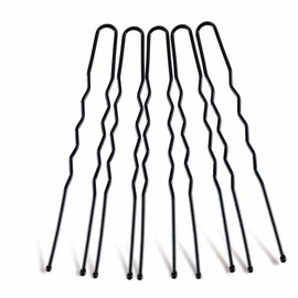 GOOD STUFF 60 x 6cm Black Metal Hair Pins