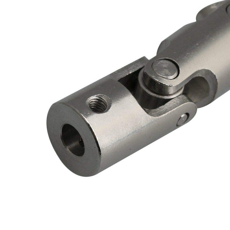 BE-TOOL U-Joint 8-8MM Universal Couplings Three-Section Universal Joint Joint Coupler