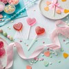 Fruidles Lollipops Mini Heart Shaped Flavored Delicious Lollipop, Individually Wrapped,