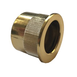 Universal Hardware Small Finger Pull Sliding Handles Reccessed Flush Fitting Pocket Insert Sliding Doors (Polished Brass)