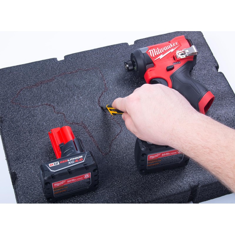 Econo Foam Inserts- Fits Milwaukee Packout ™ 48-22-8424 (2 Piece