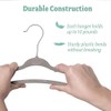 Pack of 15 Velvet Baby Clothes Hangers - Non-Slip -