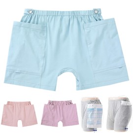 AUSTYLCO Urine Bag Pants for Women,Underwear Urine Bag Pants Urine Drainage Bag Underwear,Nephrostomy Bag Pants for Abdominal Surgeries Patient