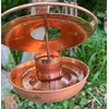 Stanwood Wind Sculpture -Pure Copper Hummingbird Feeder