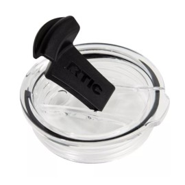 RTIC Original 2017 through 2023 Model Lid Replacement 16 20 30 and 40 oz Tumbler - Tinted, 16 oz Right Hand Twist on Lid