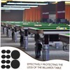TEHAUX 10pcs Adjustable Billiard Pool Table Leg Levelers Durable Eva
