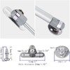 120N/26 lb Hydraulic Support Cabinet Hinge, Soft Close Lid Supports