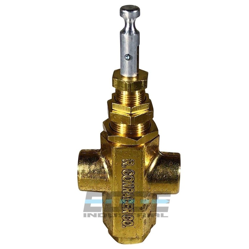 Pilot Cross Unloader Valve MOUNTING BOSS AIR Compressor, 1/4" Female