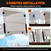 Nilight Golf Cart Windshield for Front Window Foldable Windproof UV