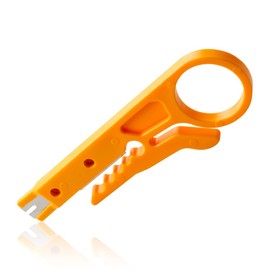 GLADFRESIT Cable Stripper Tool, Portable Mini Wire Strippers Beater Multifunctional Punch Down Tools for Wire Cable
