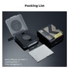 K&F CONCEPT Snap-on Black Diffusion 1/4 Filters Compatible with DJI