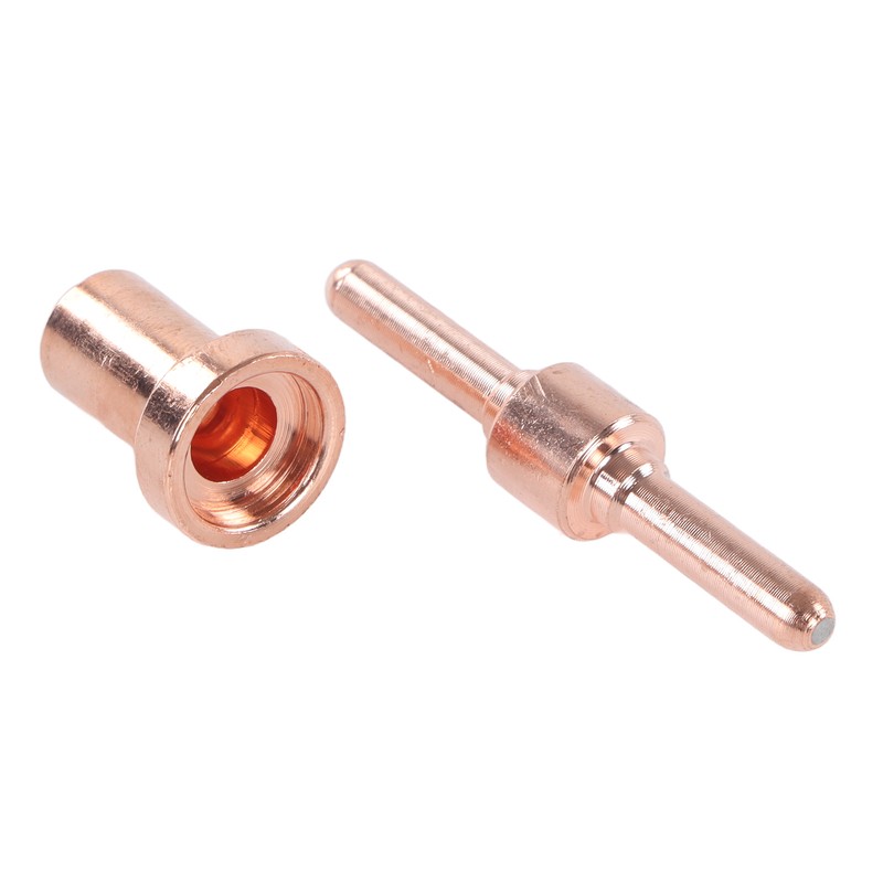 Long Electrode Nozzle Set Copper Plasma Cutting Torch Consumables for