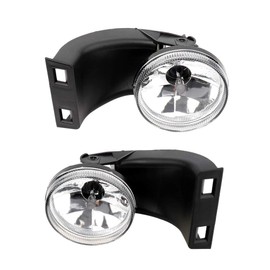 BRTEC Fog Lights for 1994 1995 1996 1997 1998 1999 2000 2001 for Dodge for Ram 1500 & for Dodge for Ram 3500; 1994-2002 for Dodge for Ram 2500 Clear Fog lights 881 12V 27W Halogen Lamp