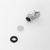 NearMoon Shower Elbow Adapter for Shower Head, Solid Brass 45°G1/2