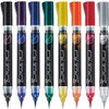 Pentel Arts Dual Metallic Brush Marker Pens - Iridescent Glitter