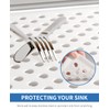 Small Sink Mat, White Sink Protector Mats for Bottom of