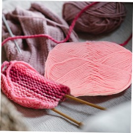 Hohopeti 6 Rolls DIY Handmade Weaving Yarn Durable Cotton Rope for Crafting for Crochet Knitting and Decorative Accessories for Blankets Scarves Hats and More