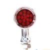 Red CNC Motorcycle Bullet LED Turn Signal Lights Blinker Indicator