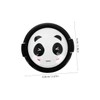 LALAFINA 2pcs Center Pinch Lens Cap Cover with Adorable Panda