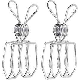 Ooki Seisakusho 00564-1 Rod Pinch, Set of 2, 1.6 x 1.6 x 3.7 inches (4 x 4 x 9.5 cm), For Securing Pinch Hangers, Clothespins