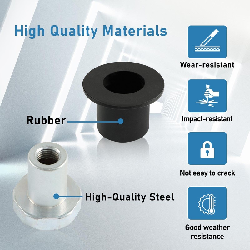 4Pcs Steering Rack and Pinion Mount Bushing Compatible with Dodge