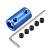 uxcell 4mm to 8mm Bore Rigid Coupling Set Screw L25XD14