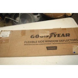 Goodyear Flexible Side Window Deflectors 4 Pc for 19-22 Ford Ranger SuperCrew