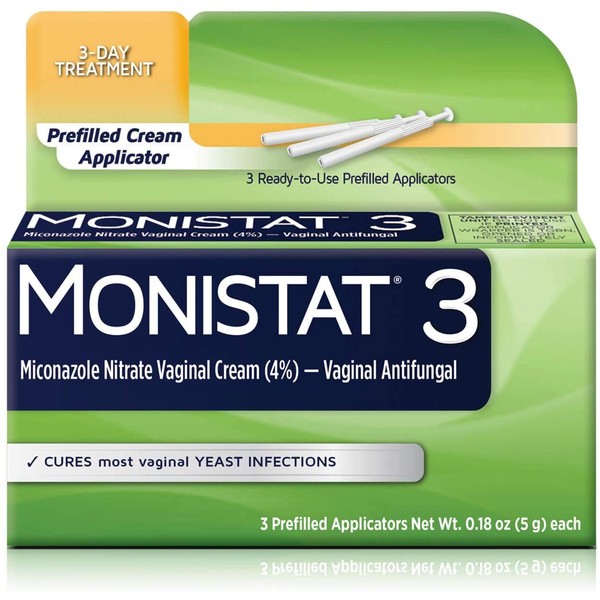 MONISTAT 3 Cream PREFILLED 1EA J&J Consumer Sector