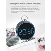 YHFITN LED Digital Alarm Clock with Date, Temperature, Snooze Function,