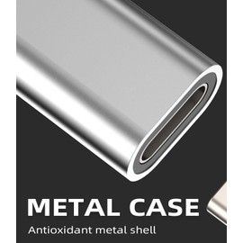 HOYULLI USB C Female to Lightning Male Adapter 3 Pack, Apple MFi Certified, Compatibl...