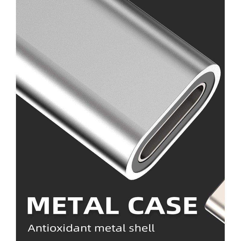 HOYULLI USB C Female to Lightning Male Adapter 3 Pack,