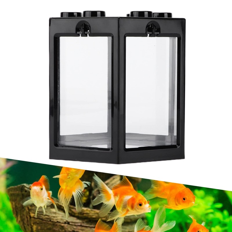 CHICIRIS Mini pecera, pequeña pecera portátil para Acuario, Revestimiento Ultra
