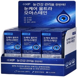 Eye Care Ultra Oastain Recommended simultaneous care for eye fatigue, dry eyes, and drooping eyes Lutein and ZeaxanthinAstaxanthin, 60 pieces, 1 tablet / 눈케어울트라오아스테인 눈피로 눈건조 눈침침 동시 케어 추천 루테인지아잔틴아스타잔틴, 60개, 1정