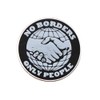 No borders - Emaille Pin