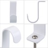 BTSKY 3 Pack Metal Curtain Rod Brackets for 25mm Rod