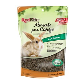 Redkite Alimento Premium para Conejo 1.2 kg — Pellets con Alfalfa, Vitaminas y Minerales, Para Todas las Etapas, Sin Saborizantes Añadidos