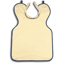 Dental Radiation X-Ray Lead Apron with Collar and Hanging Loops Lightweight Adult Assorted Colors (Beige)