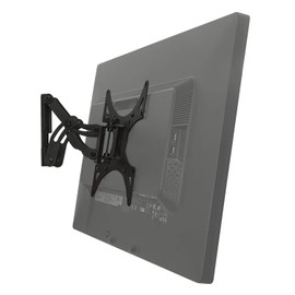 Mount-It! Full-Motion TV Wall Mount |Tilting, Swiveling, Articulating Display Mounting Bracket for 23" to 42" Flat Screen Panels With Up To 200x200 VESA Pattern,66 lb Capacity