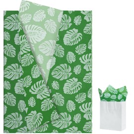 Hjvvr Tissue Paper,20sheets Leaf Wrapping Paper,20x14inch Gift Wrapping for Party Crafts