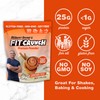 Fit Crunch FITCRUNCH Tri-Blend Whey Protein, Keto Friendly, Low Calories, High Protein, Gluten Free, Soy Free (18 Servings, Cinnamon Twist)