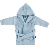 Alvi 951619911 Bathrobe with Hood Blue 86/92, blue