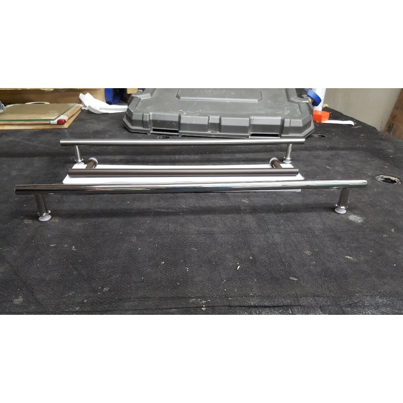 THE SHOWER DOOR SINGLE SIDED CONTEMPORARY LADDER (H) TOWEL BAR